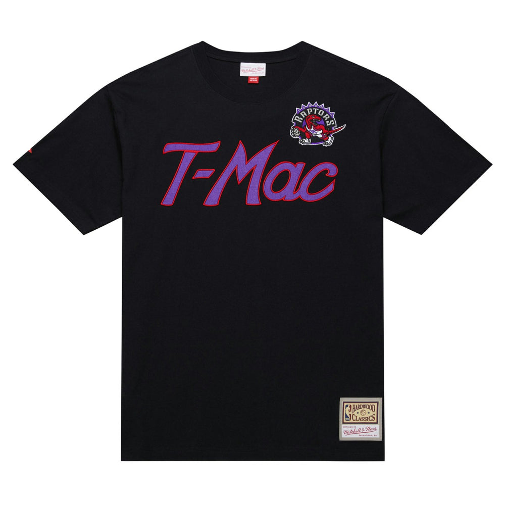 Tracy McGrady Toronto Raptors Premium Nickname T-Shirt Black | Mitchell & Ness outlet