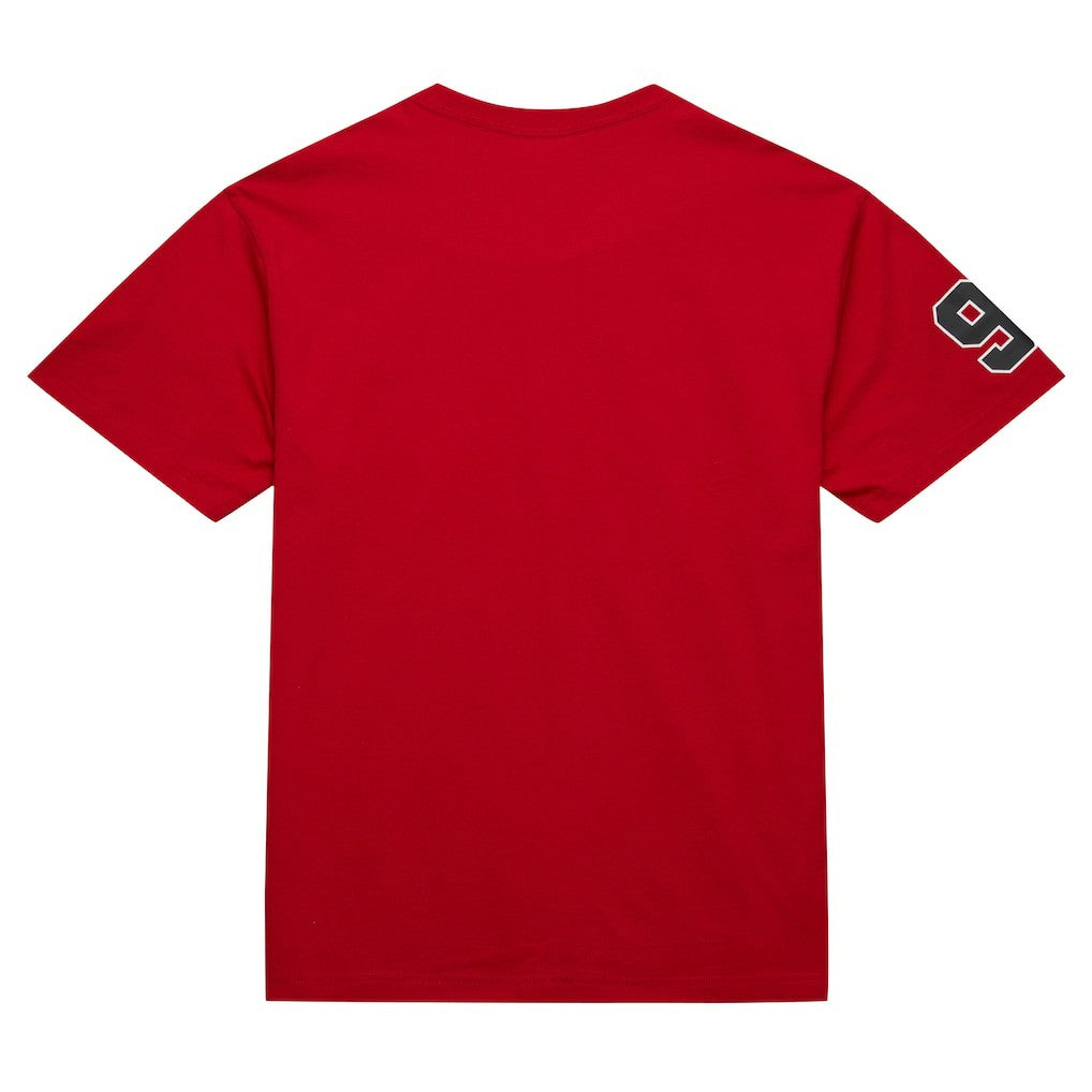 Dennis Rodman Chicago Bulls Premium Nickname T-Shirt for sale Red | Mitchell & Ness for sale