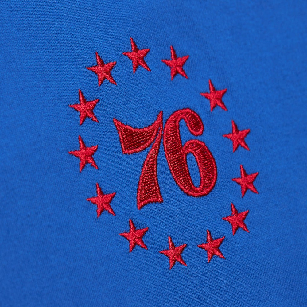 Allen Iverson Philadelphia 76ers Premium Nickname T-Shirt Royal | Mitchell & Ness for sale