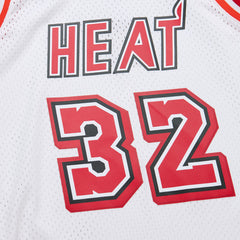Shaquille O'Neal Miami Heat 2007/08 Hardwood Classics Swingman Jersey White | Mitchell & Ness discount