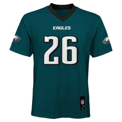 Saquon Barkley Philadelphia Eagles Preschool Replica Player Jersey Midnight Green