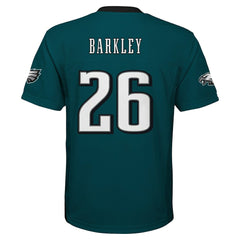 Saquon Barkley Philadelphia Eagles Preschool Replica Player Jersey Midnight Green