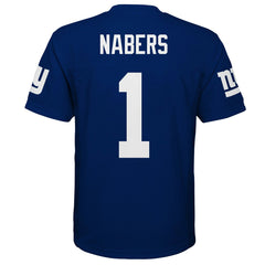 Malik Nabers New York Giants Youth Replica Player Jersey Royal