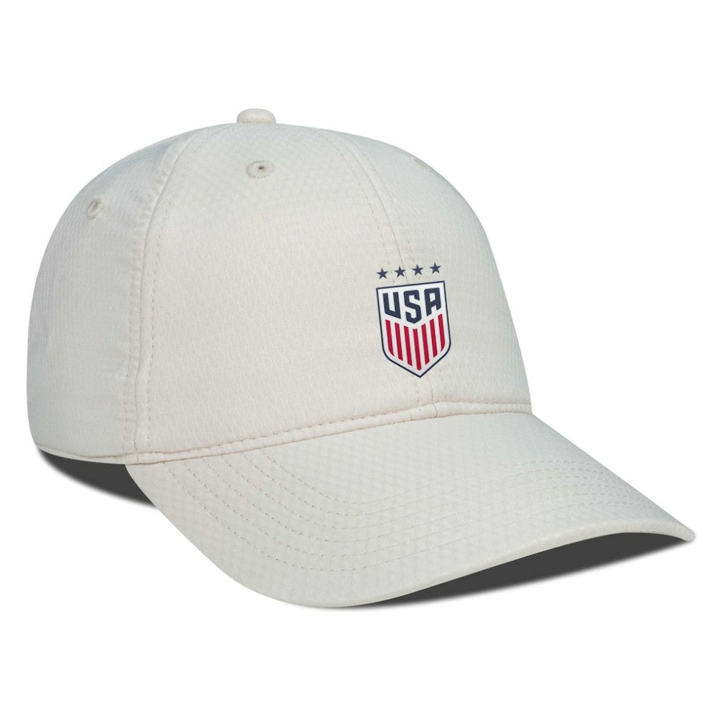 USWNT Levelwear Matrix Insignia Core Adjustable Hat Khaki