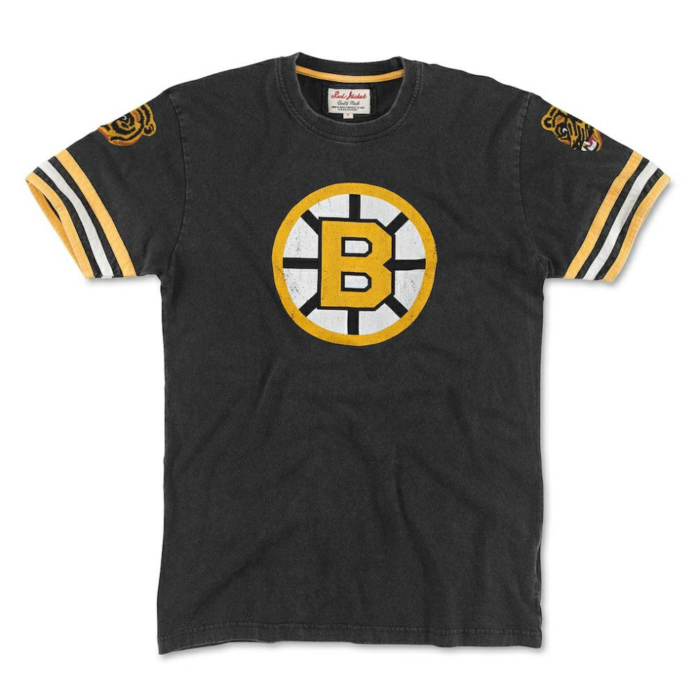 Boston Bruins American Needle Remote Control T-Shirt - Black - NHL 201662674
