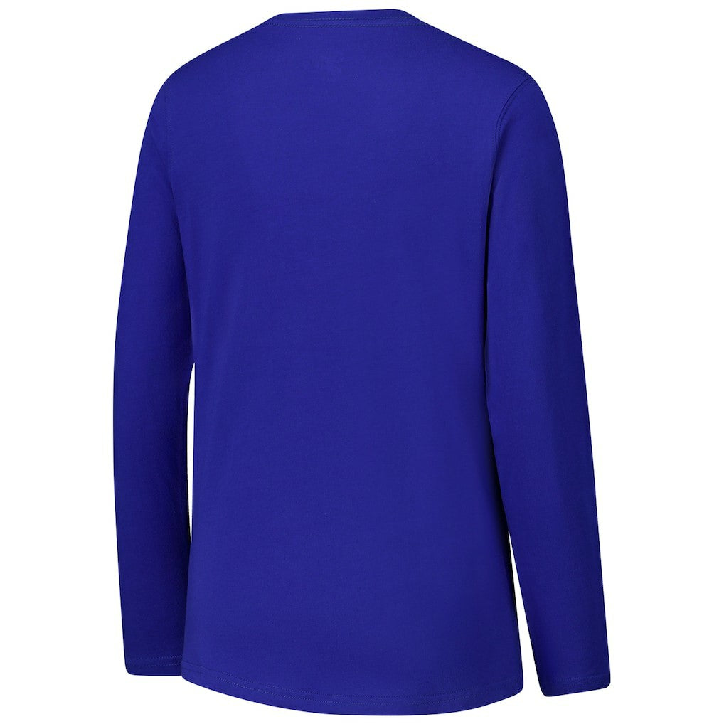 Indianapolis Colts G-III 4Her by Carl Banks Women's Post Season Long Sleeve V-Neck T-Shirt Royal