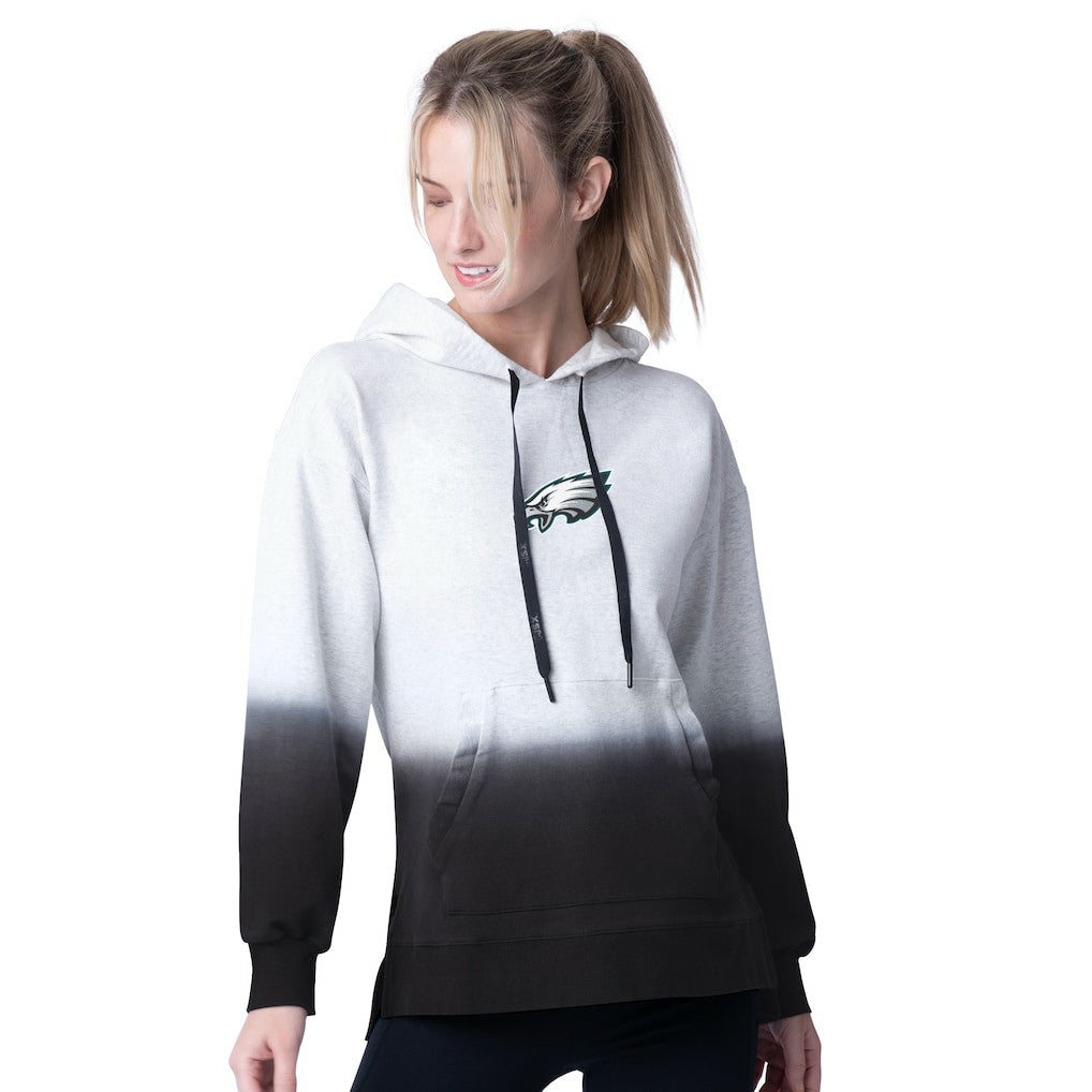 Philadelphia Eagles MSX by Michael Strahan Women's Daniela Pullover Hoodie Black