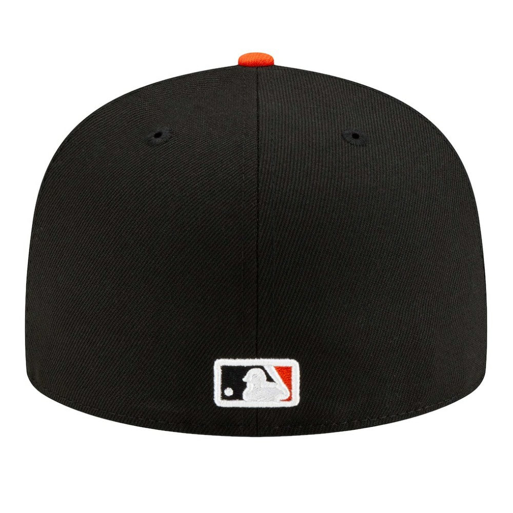 San Francisco Giants New Era Turn Back The Clock 59FIFTY Fitted Hat - Black - New Era Discount