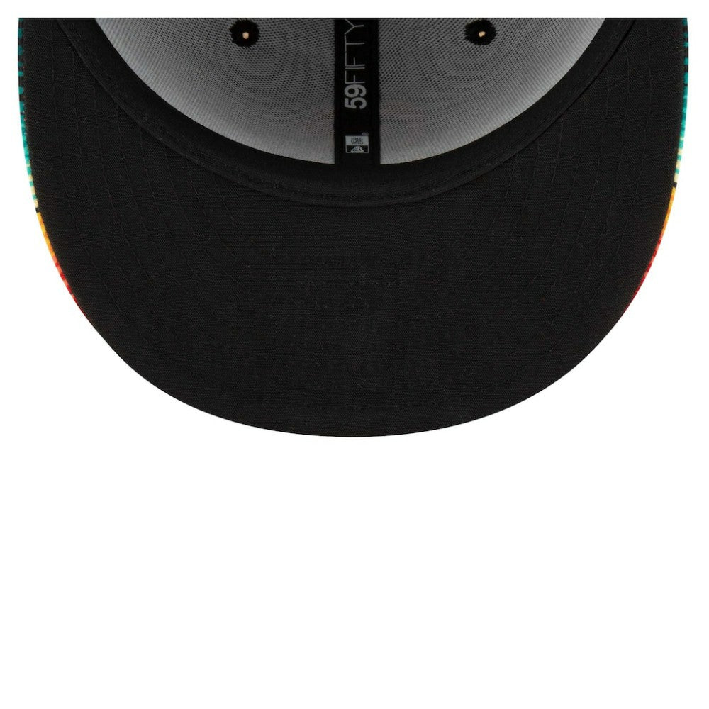 San Francisco Giants New Era Turn Back The Clock 59FIFTY Fitted Hat - Black - New Era Discount