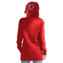 Atlanta Falcons G-III 4Her by Carl Banks Women's Extra Inning Pullover Hoodie Red