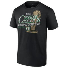 Boston Celtics 2024 NBA Finals Champions Fast Break Finish Trophy T-Shirt Black | Fanatics Near Me