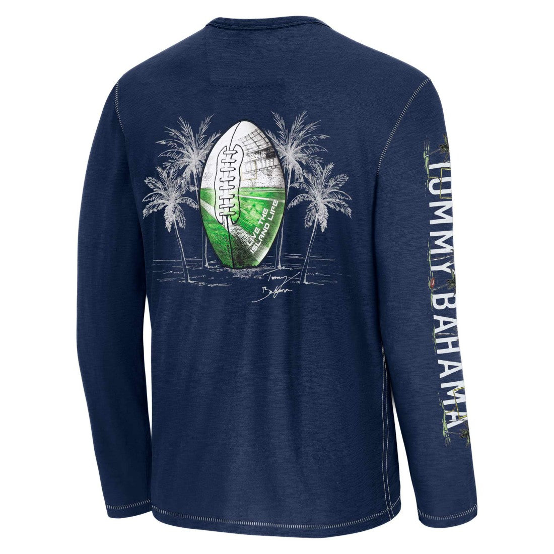 Tennessee Titans Oasis Endzone Lux Long Sleeve T-Shirt Blue