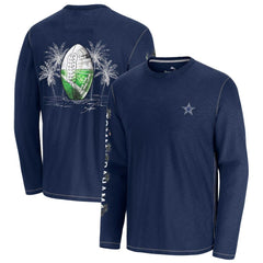 Dallas Cowboys Oasis Endzone Lux Long Sleeve T-Shirt Blue