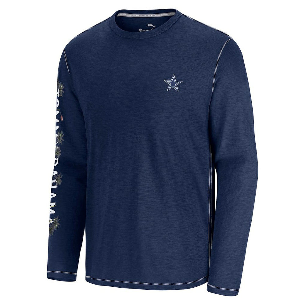 Dallas Cowboys Oasis Endzone Lux Long Sleeve T-Shirt Blue