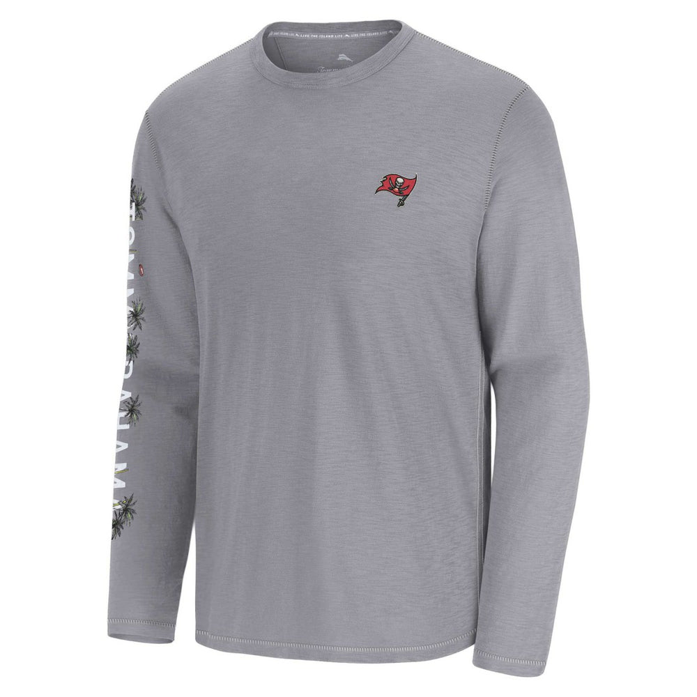 Tampa Bay Buccaneers Oasis Endzone Lux Long Sleeve T-Shirt Gray