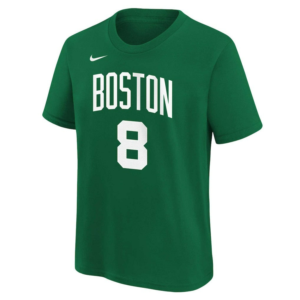 Kristaps Porzingis Boston Celtics Youth Icon Name & Number T-Shirt Kelly Green | Nike Near Me