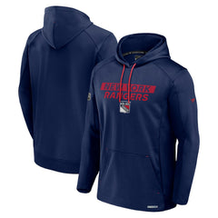 New York Rangers Fanatics Big & Tall Authentic Pro Pullover Hoodie - Blue - NHL 201673108