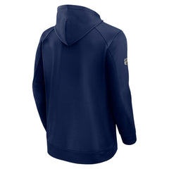 New York Rangers Fanatics Big & Tall Authentic Pro Pullover Hoodie - Blue - NHL 201673108