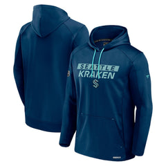 Seattle Kraken Fanatics Authentic Pro Big & Tall Pullover Hoodie - Deep Sea Blue - NHL 201673109