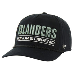 New York Islanders '47 OHT Military Appreciation Homeland Honor and Defend Hitch Adjustable Hat - Black - NHL 201673136