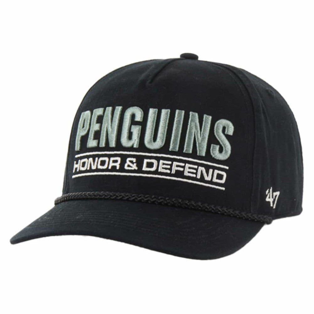 Pittsburgh Penguins '47 OHT Military Appreciation Homeland Honor and Defend Hitch Adjustable Hat - Black - NHL 201673140