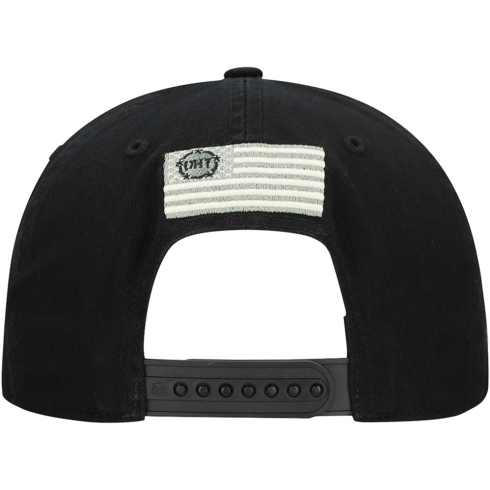 Tampa Bay Lightning '47 OHT Military Appreciation Homeland Honor and Defend Hitch Adjustable Hat - Black - NHL 201673143