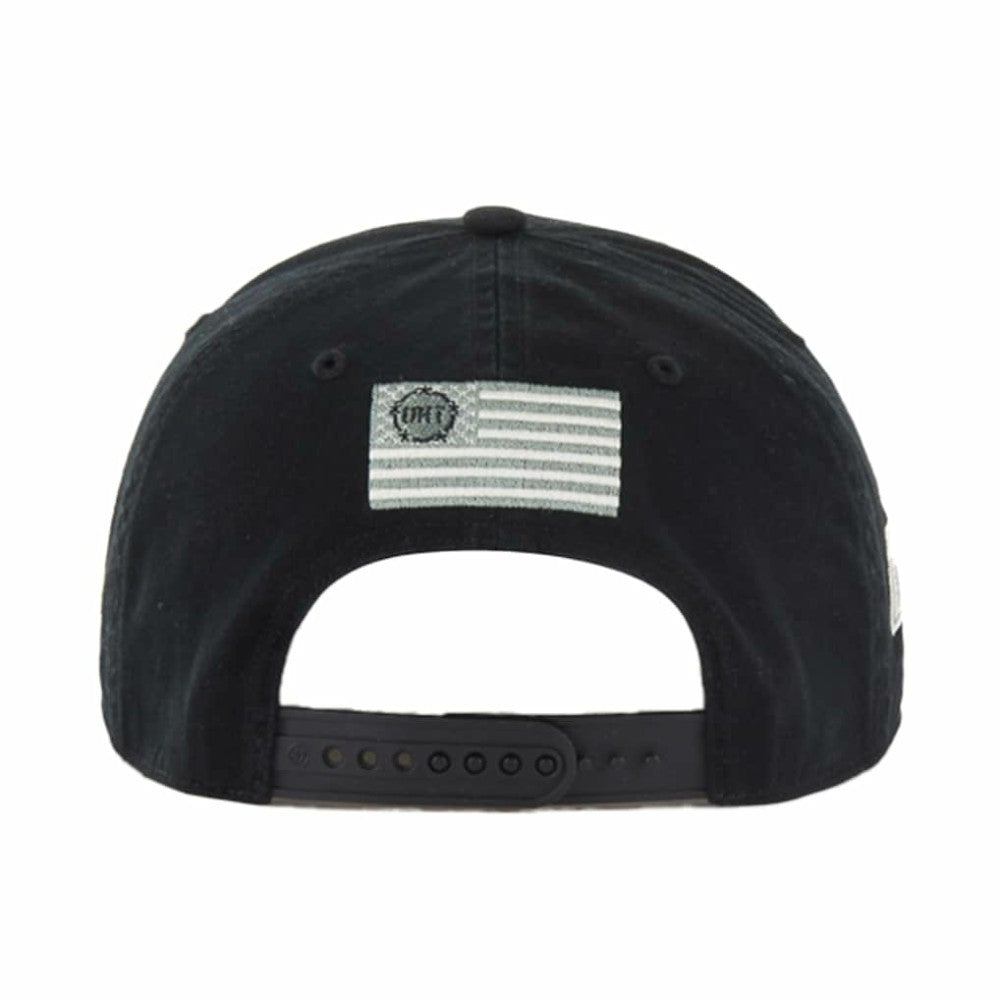 Boston Bruins '47 OHT Military Appreciation Homeland Honor and Defend Hitch Adjustable Hat - Black - NHL 201673150