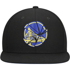 Golden State Warriors Shattered Snapback Hat for sale Black | Mitchell & Ness for sale