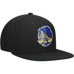 Golden State Warriors Shattered Snapback Hat for sale Black | Mitchell & Ness for sale