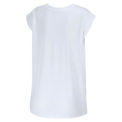 New York Giants WEAR by Erin Andrews Women's Checker Muscle Tank Top White