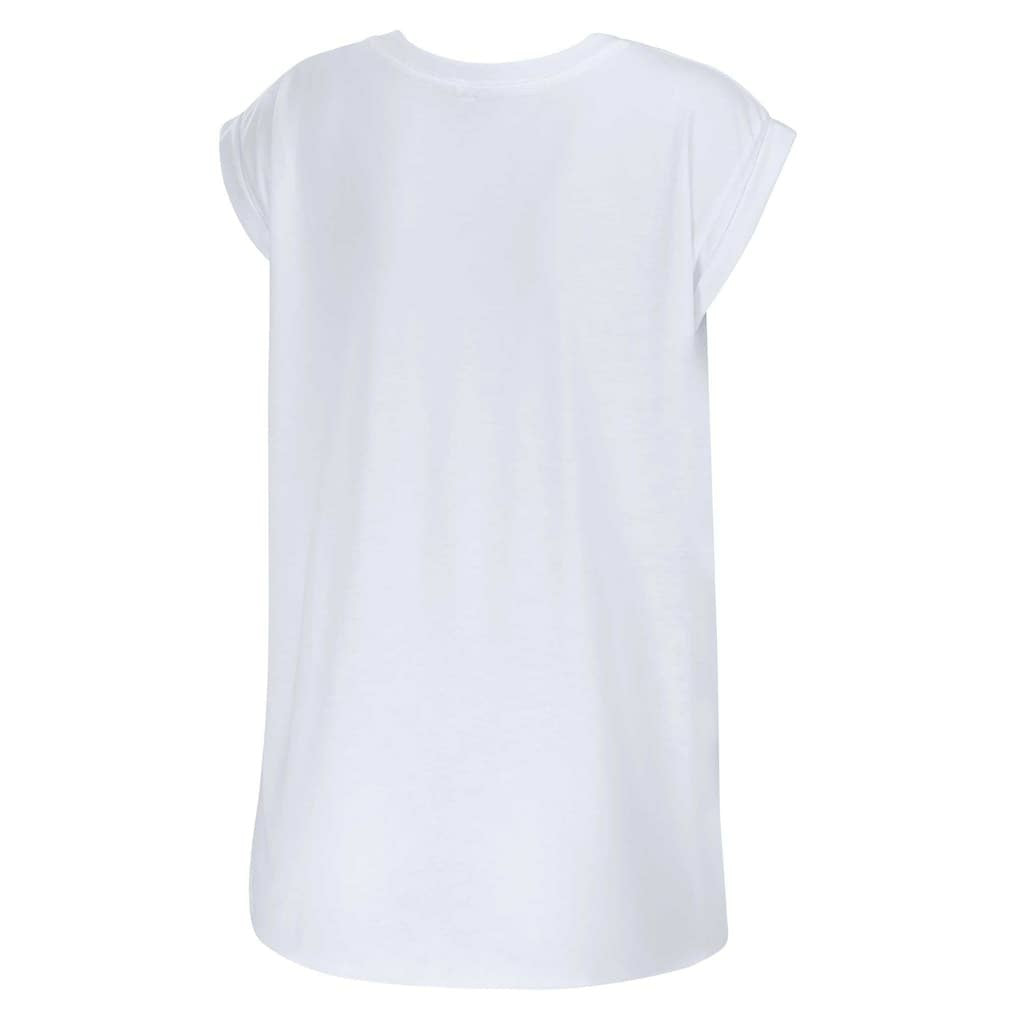Pittsburgh Steelers WEAR by Erin Andrews Women's Checker Muscle Tank Top White