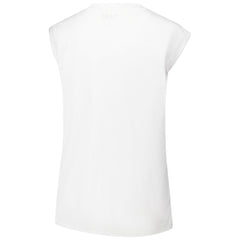 Seattle Seahawks WEAR by Erin Andrews Women's Checker Muscle Tank Top White