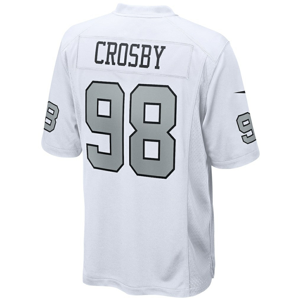 Nike Maxx Crosby Las Vegas Raiders Alternate Game Jersey White