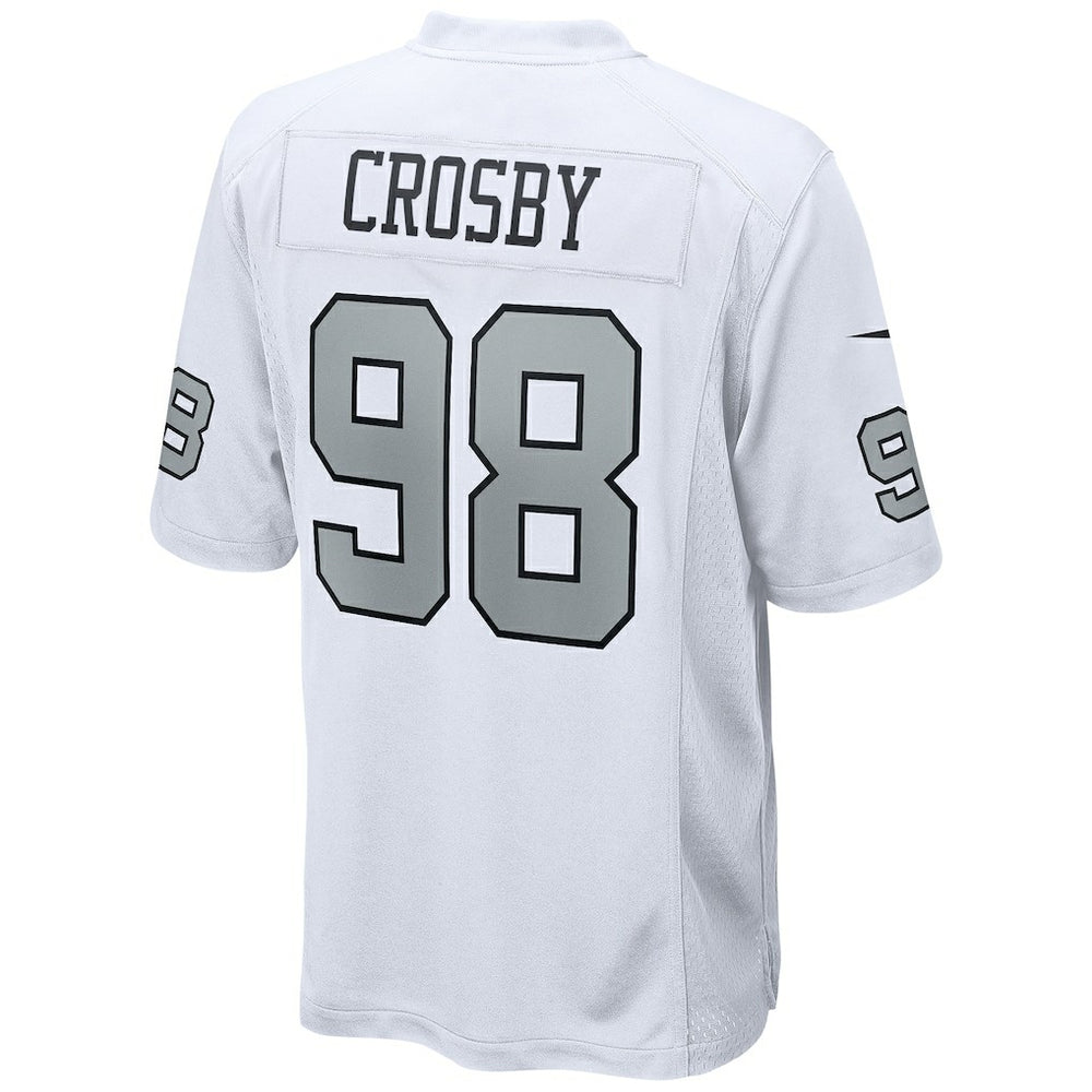 Nike Maxx Crosby Las Vegas Raiders Alternate Game Jersey White