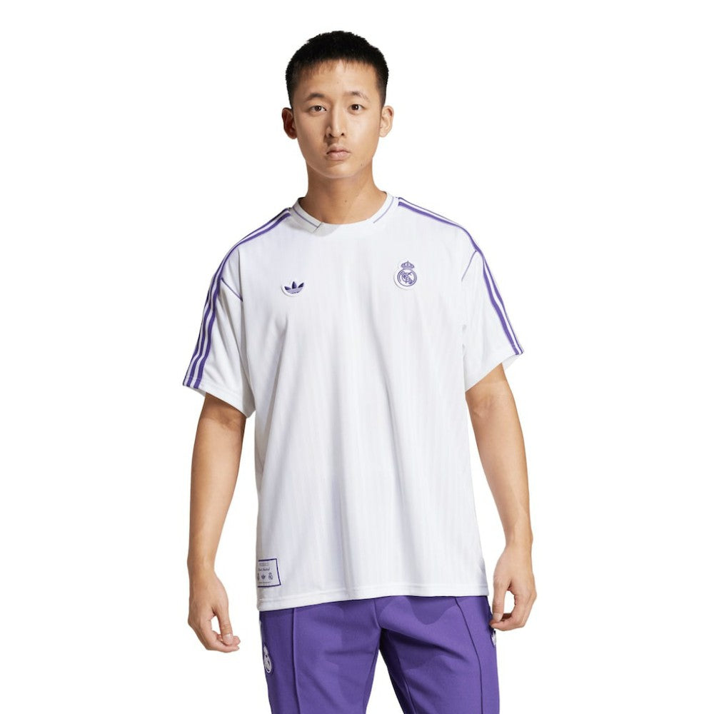 Real Madrid Originals Terrace Icons Collection Fashion Jersey White - Adidas cheap