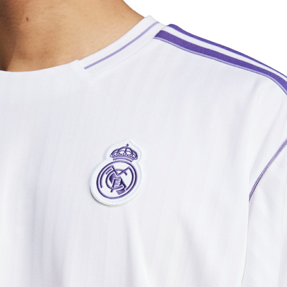 Real Madrid Originals Terrace Icons Collection Fashion Jersey White - Adidas cheap