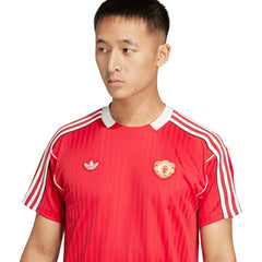 Manchester United Originals Terrace Icons Collection Fashion Jersey Red - Adidas Discount