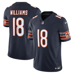 Nike Caleb Williams Chicago Bears Vapor F.U.S.E. Limited Jersey Navy