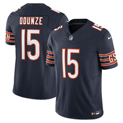 Nike Rome Odunze Chicago Bears Vapor F.U.S.E. Limited Jersey Navy