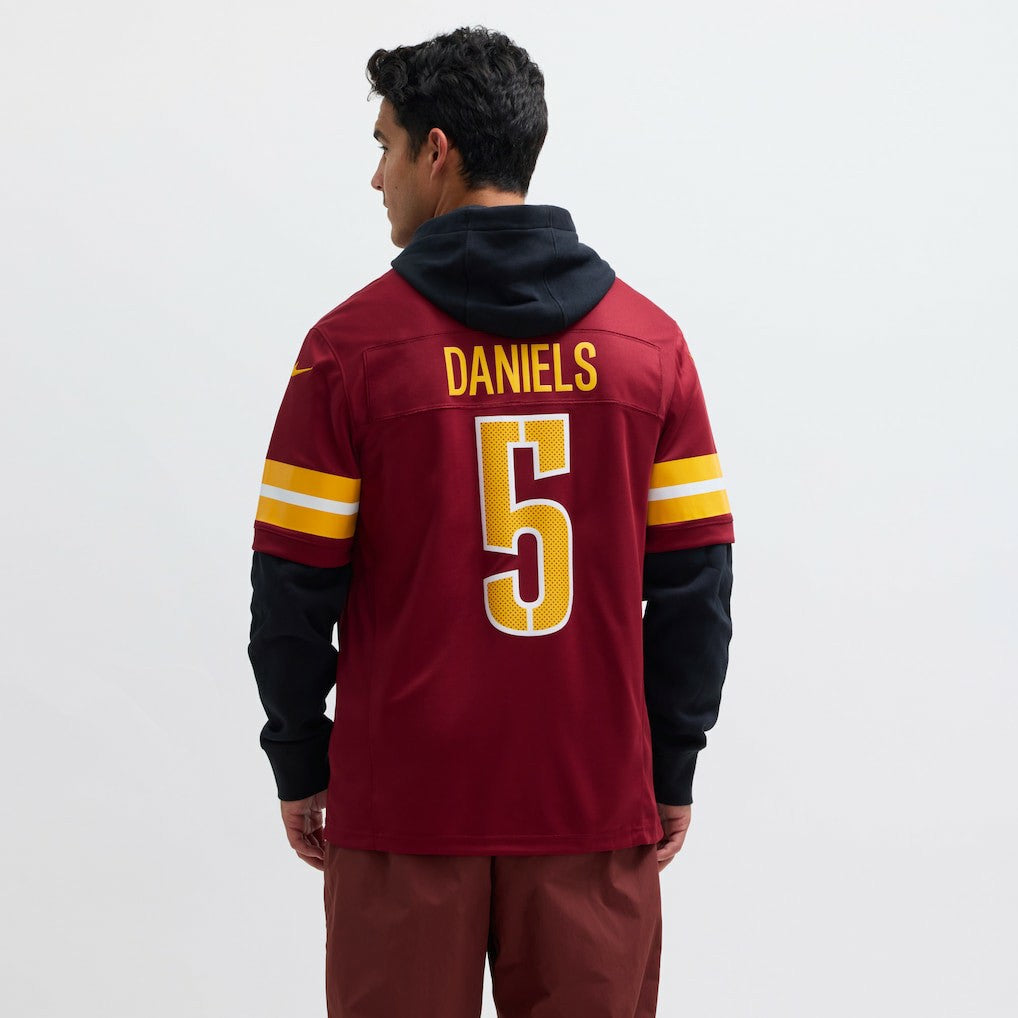Nike Jayden Daniels Washington Commanders Vapor F.U.S.E. Limited Jersey Burgundy