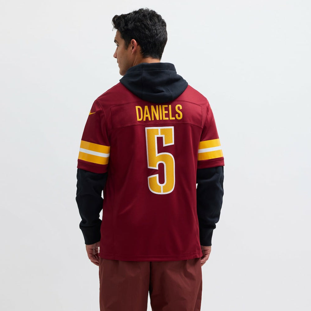 Nike Jayden Daniels Washington Commanders Vapor F.U.S.E. Limited Jersey Burgundy