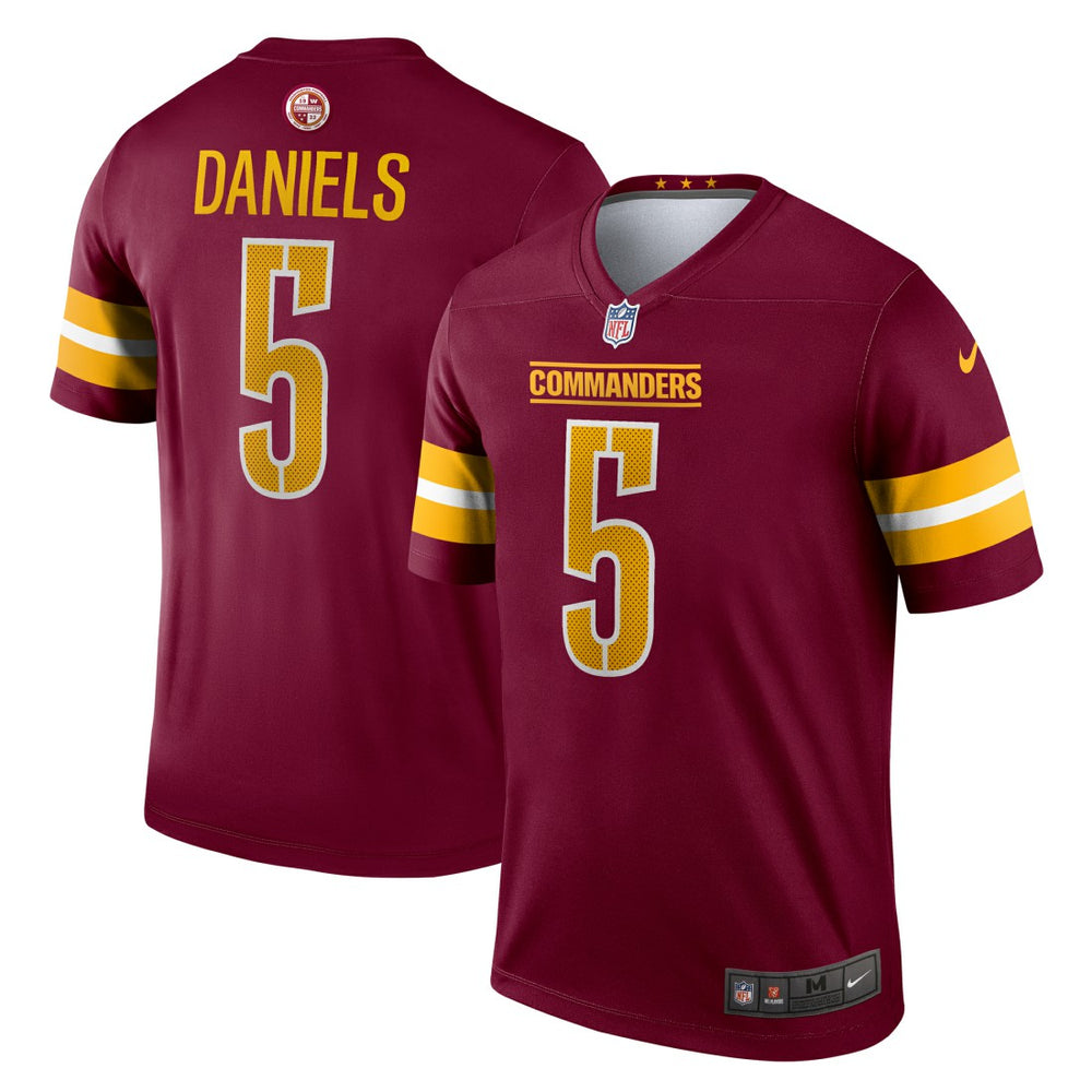 Nike Jayden Daniels Washington Commanders Legend Player Performance Top Burgundy