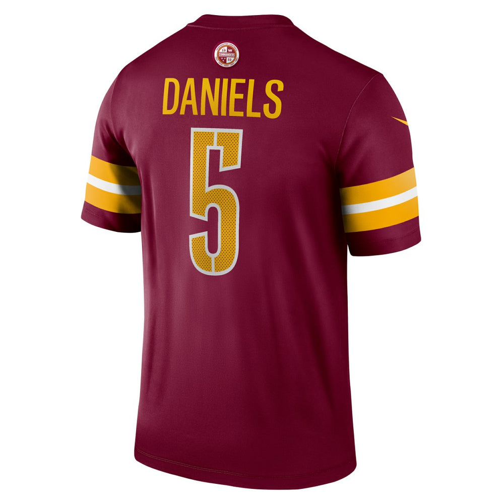 Nike Jayden Daniels Washington Commanders Legend Player Performance Top Burgundy