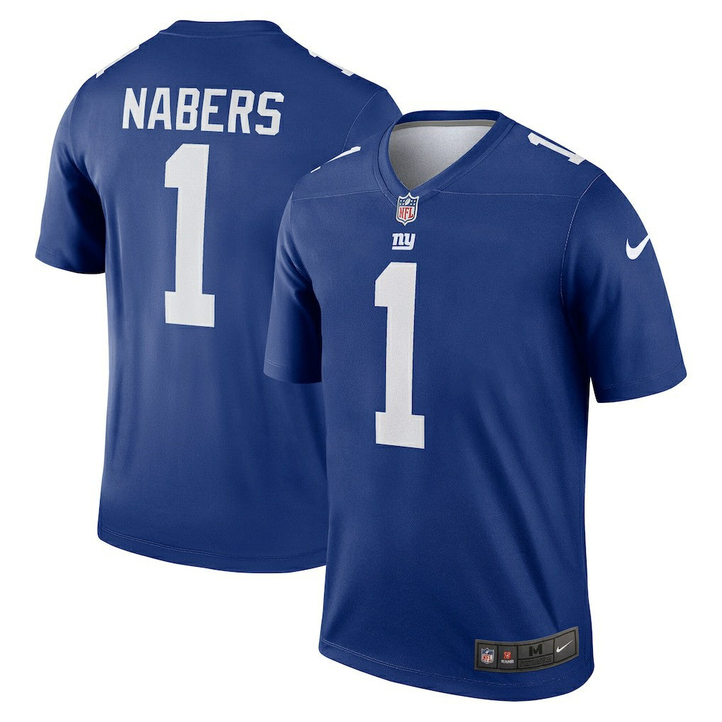 Nike Malik Nabers New York Giants Legend Player Performance Top Royal