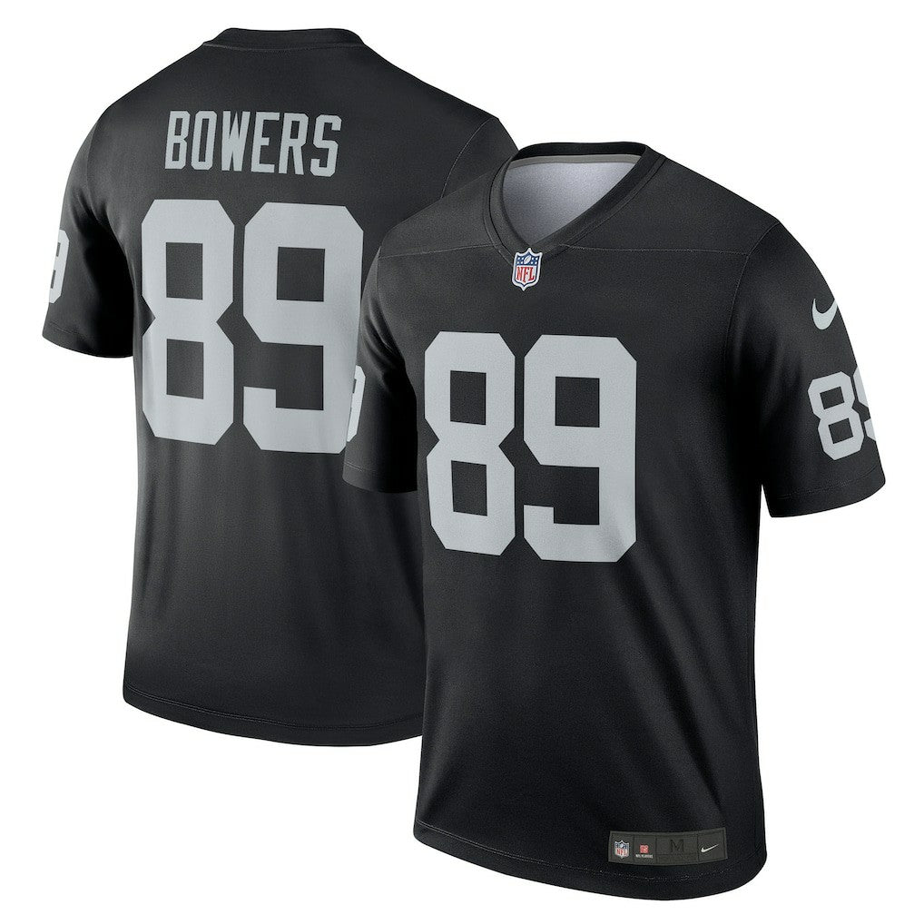 Nike Brock Bowers Las Vegas Raiders Legend Player Performance Top Black