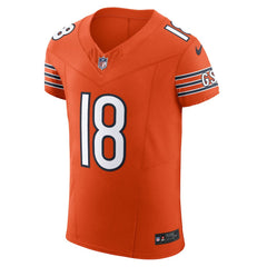 Nike Caleb Williams Chicago Bears Alternate Vapor F.U.S.E. Elite Jersey Orange