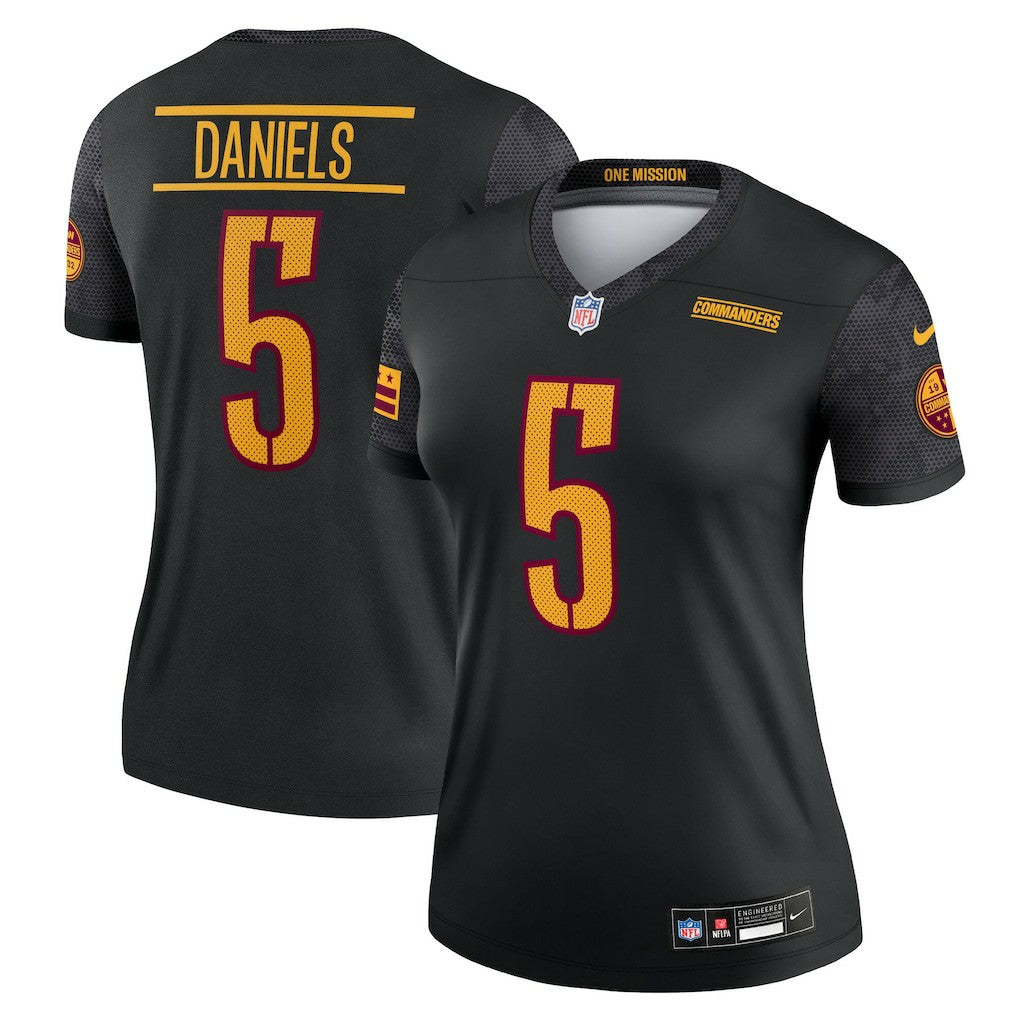 Nike Jayden Daniels Washington Commanders Women's Legend Player Performance Top Black