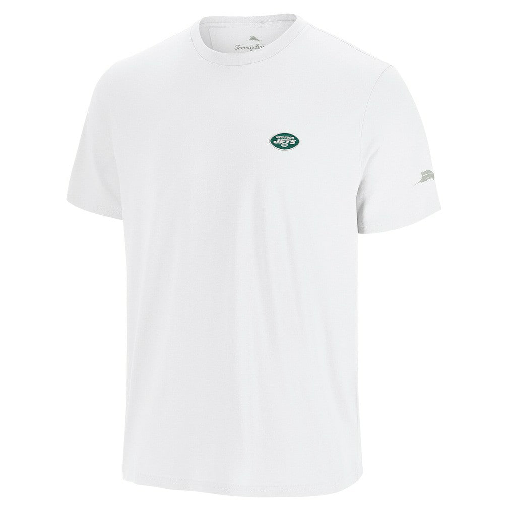 New York Jets Sport Torchdown Graphic T-Shirt White