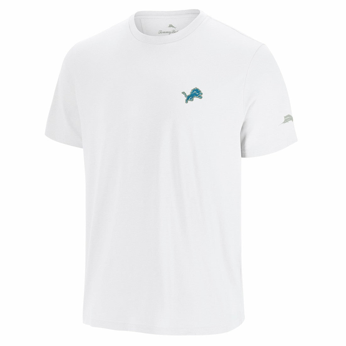 Detroit Lions Sport Torchdown Graphic T-Shirt White