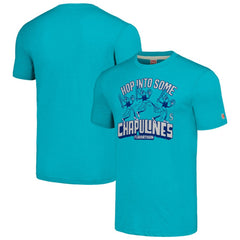 Seattle Mariners MLB x Guy Fieri’s Flavortown Unisex Tri-Blend T-Shirt - Teal - MLB Lifestyle